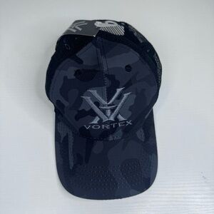 NWT Vortex Optics Black Camo Trucker Hat